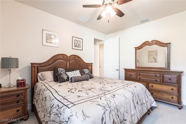 10870 Maitland Way, Fort Myers, FL 33913 - bedroom with carpet and ceiling fan