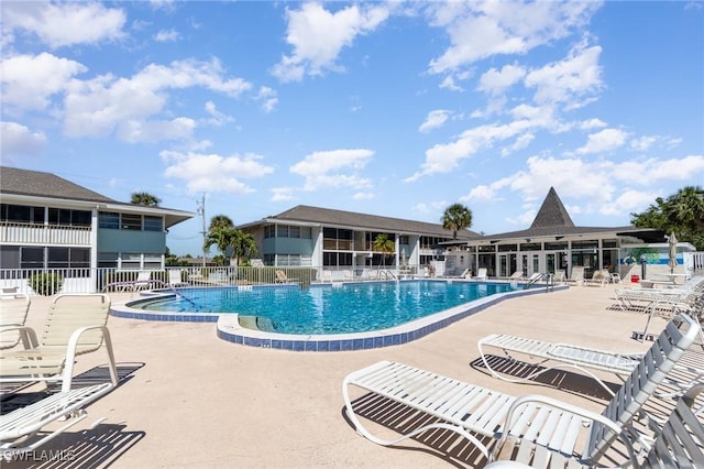 402 SE 42nd Ter Unit D 5, Cape Coral, FL 33904 - pool featuring fence and a patio area