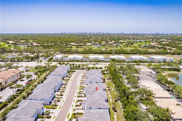 13005 Pembroke Dr, Naples, FL 34105 - aerial view with a residential view and a water view