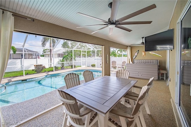 931 SW 35th Ter, Cape Coral, FL 33914 - view of sunroom
