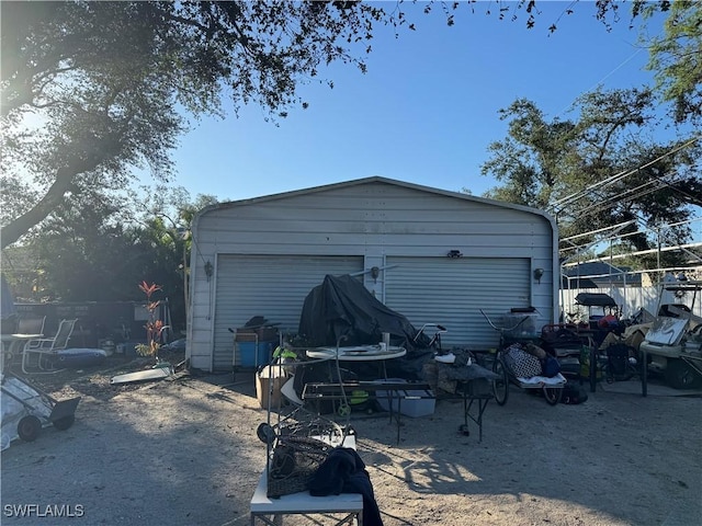 1148 Barbour Ave, Port Charlotte, FL 33948 - view of detached garage