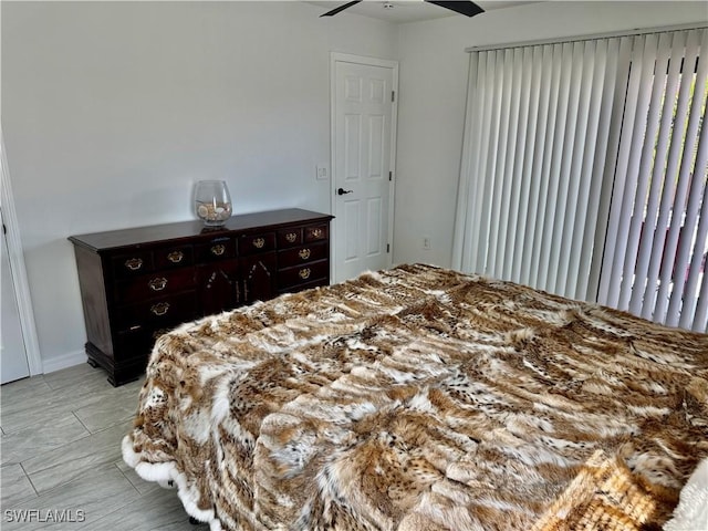 17304 Timber Oak Ln, Fort Myers, FL 33908 - bedroom with a ceiling fan