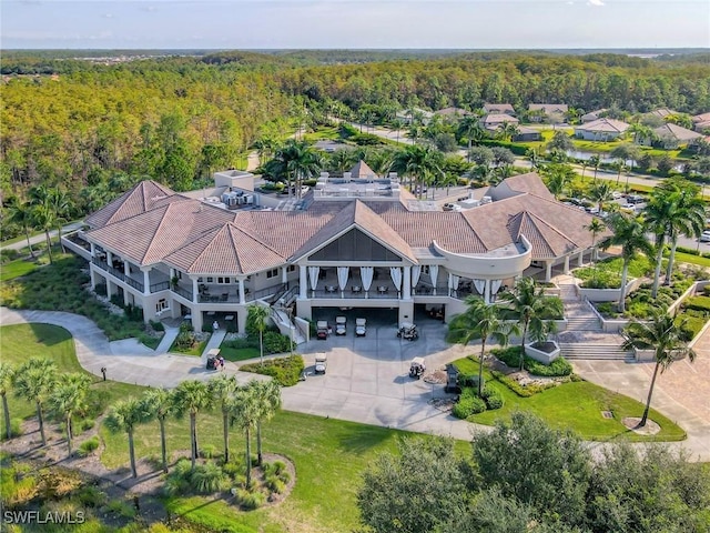 13011 Milford Pl, Fort Myers, FL 33913 - aerial view with a forest view