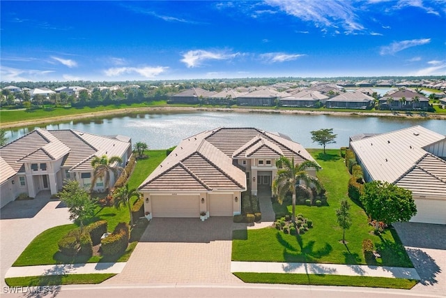 14364 Neptune Ave, Naples, FL 34114 - aerial view of residential area with a nearby body of water