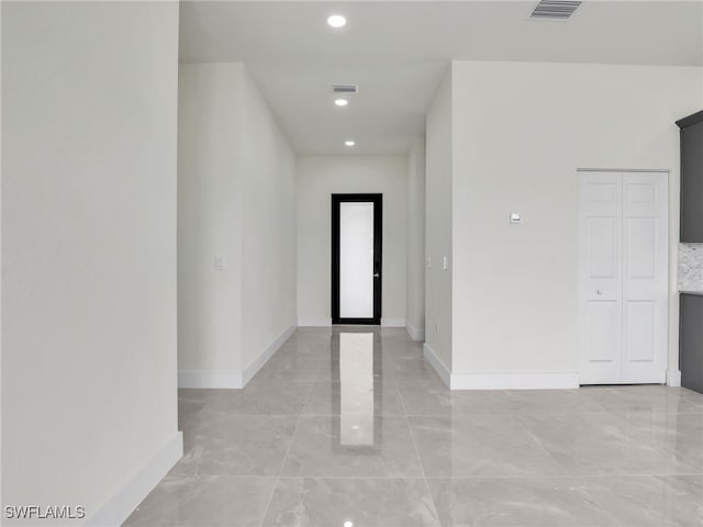 1134 Cumming St E, Lehigh Acres, FL 33974 - entrance foyer with recessed lighting and baseboards