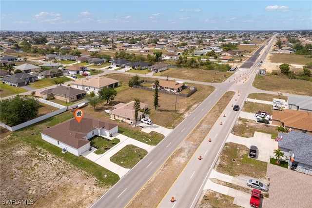 birds eye view of property featuring a residential view