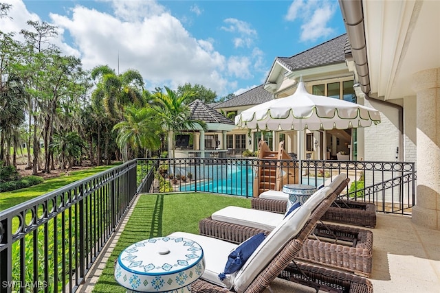 4300 Brynwood Dr, Naples, FL 34119 - view of balcony