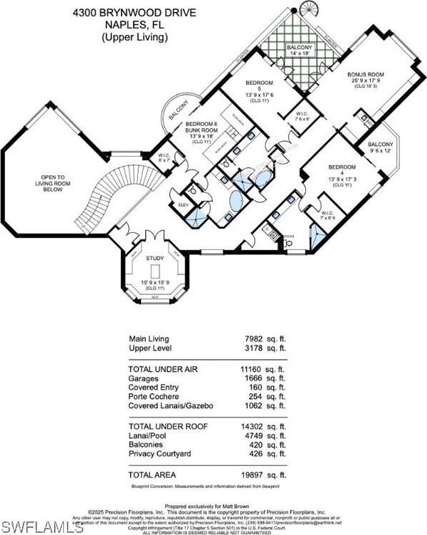 4300 Brynwood Dr, Naples, FL 34119 - view of layout