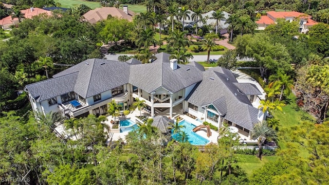 4300 Brynwood Dr, Naples, FL 34119 - drone / aerial view featuring a residential view