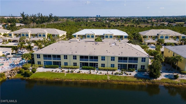 14512 Abaco Lakes Dr Unit 103, Fort Myers, FL 33908 - aerial view with a residential view and a water view