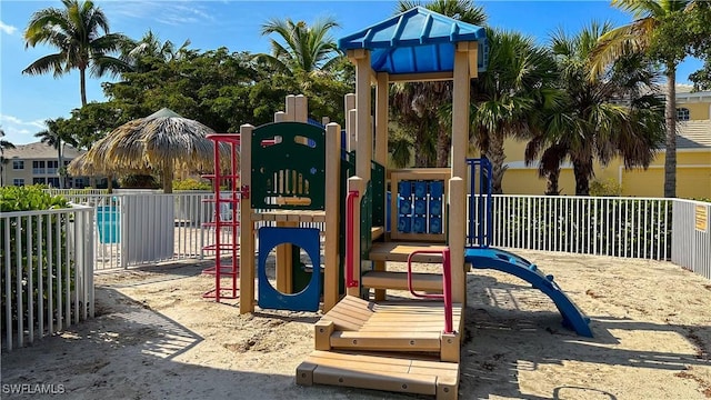 14512 Abaco Lakes Dr Unit 103, Fort Myers, FL 33908 - communal playground with fence