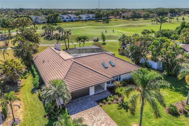 28389 Verde Ln, Bonita Springs, FL 34135 - aerial perspective of suburban area featuring a local golf course