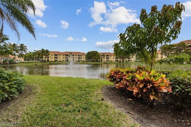 property view of water
