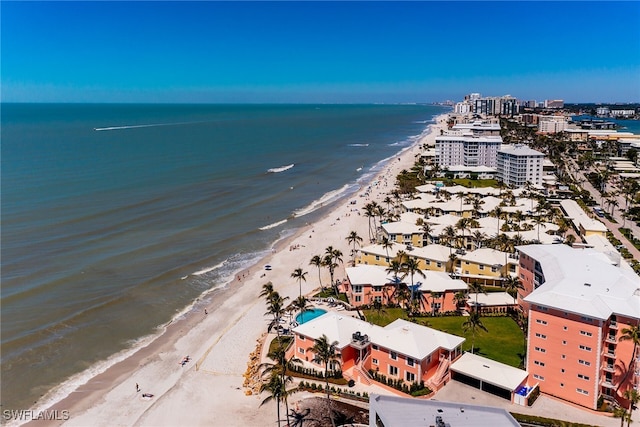 2401 Gulf Shore Blvd N Unit 13, Naples, FL 34103 - aerial view of expansive beach