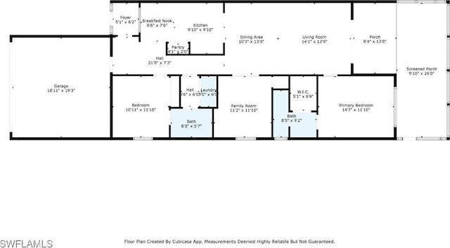 6103 Thresher Dr Unit 102, Naples, FL 34112 - view of floor plan / room layout