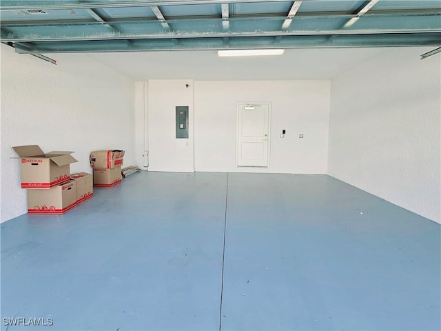 26330 Coco Cay Cir Unit 201, Bonita Springs, FL 34135 - garage with electric panel