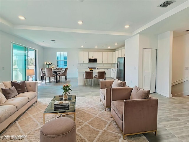 26330 Coco Cay Cir Unit 201, Bonita Springs, FL 34135 - living area featuring recessed lighting