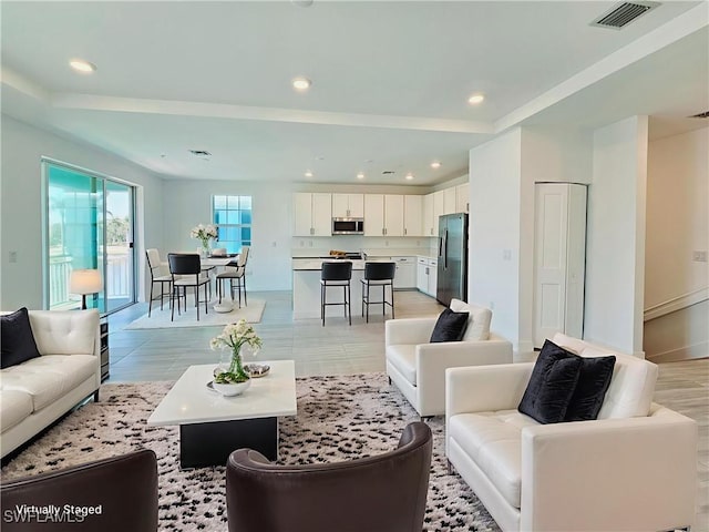 26330 Coco Cay Cir Unit 201, Bonita Springs, FL 34135 - living area featuring recessed lighting