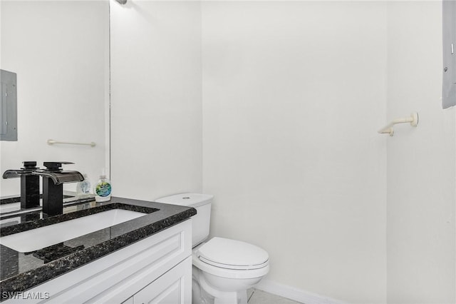 1207 SW 52nd Ter, Cape Coral, FL 33914 - half bath featuring toilet and vanity