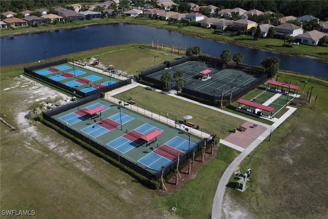 16580 Goldenrod Ln Unit 103, Alva, FL 33920 - drone / aerial view featuring a residential view and a water view