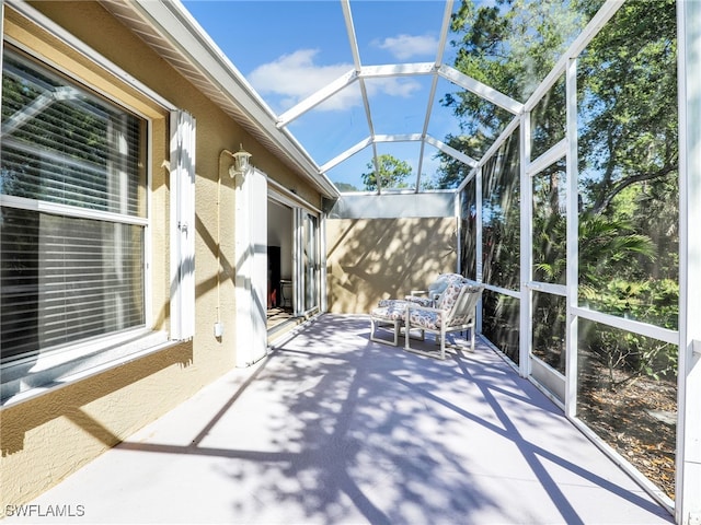 5774 Greenwood Cir Unit 64, Naples, FL 34112 - view of unfurnished sunroom