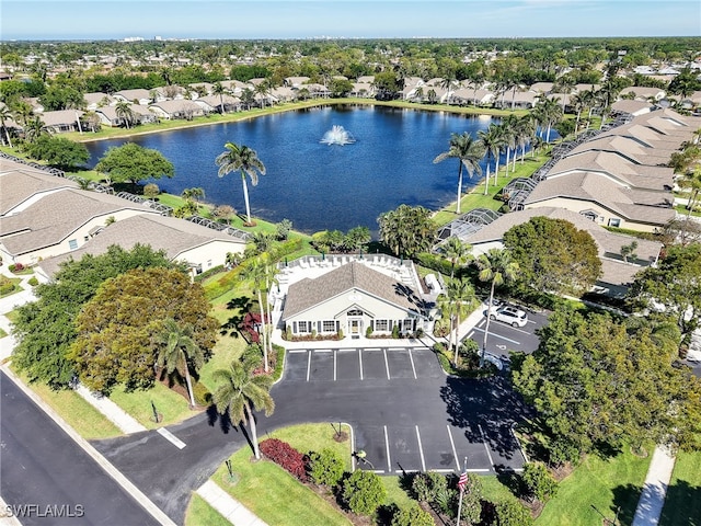 5774 Greenwood Cir Unit 64, Naples, FL 34112 - aerial view with a residential view and a water view