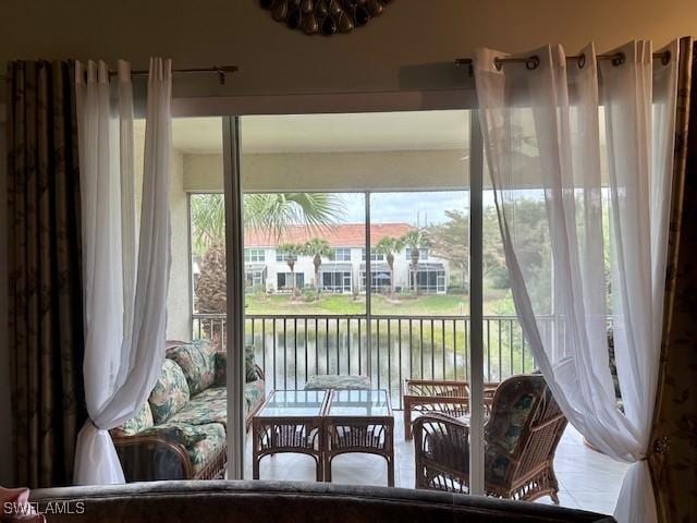 1280 Henley St Unit 1601, Naples, FL 34105 - interior space with a water view