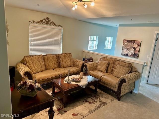 1280 Henley St Unit 1601, Naples, FL 34105 - view of carpeted living room