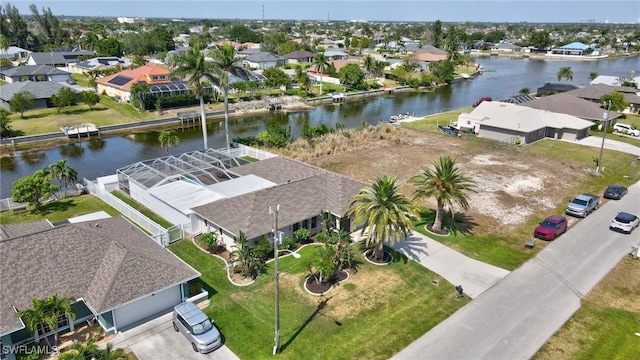 423 SE 17th St, Cape Coral, FL 33990 - drone / aerial view with a residential view and a water view