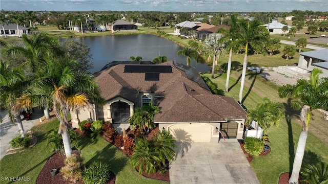 24342 Saragossa Ln, Punta Gorda, FL 33955 - drone / aerial view featuring a water view