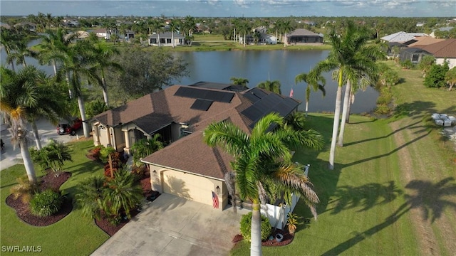 24342 Saragossa Ln, Punta Gorda, FL 33955 - aerial view featuring a residential view and a water view