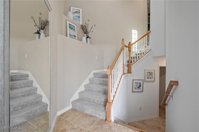14600 Sycamore Ct Unit 2022, Punta Gorda, FL 33955 - stairs featuring baseboards