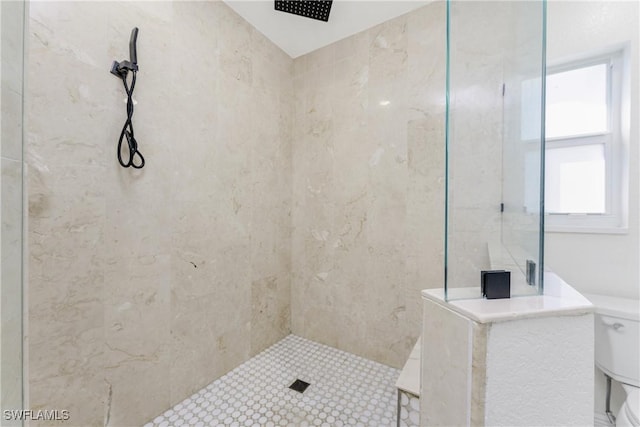 12484 SW Sheri Ave, Lake Suzy, FL 34269 - bathroom with a walk in shower and toilet