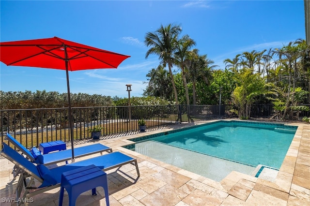 5773 Sanibel Captiva Rd, Sanibel, FL 33957 - view of pool with fence, a patio area, and a fenced in pool
