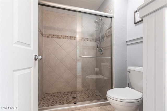 3801 SW 1st Ln, Cape Coral, FL 33991 - full bathroom with toilet and a shower stall