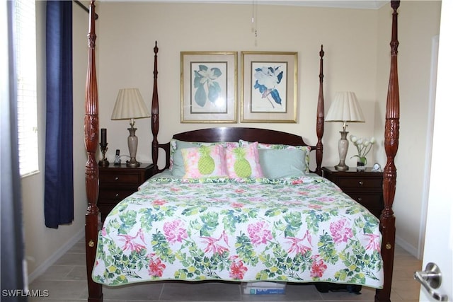 14768 Cranberry Ct, Naples, FL 34114 - bedroom featuring tile patterned floors and baseboards