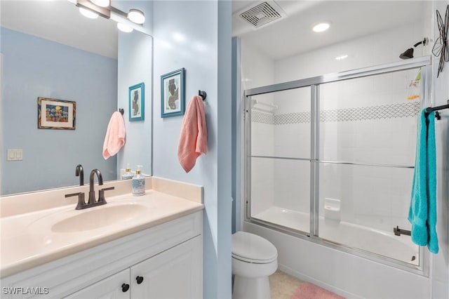 10520 Amiata Way Unit 104, Fort Myers, FL 33913 - full bathroom with vanity and shower / bath combination with glass door