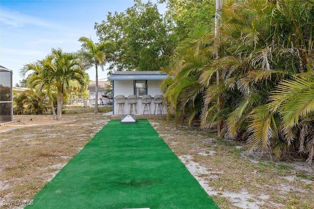 view of yard