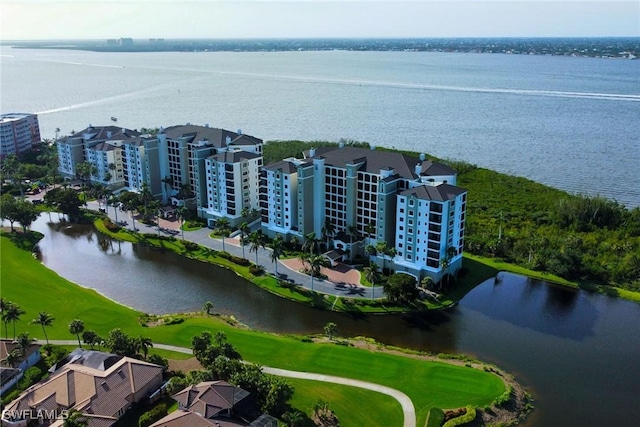 11600 Court Of Palms Unit 506, Fort Myers, FL 33908 - bird's eye view of apartment complex / building, a large body of water, and a golf club