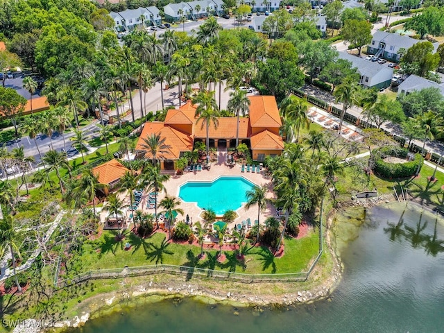 1180 Wildwood Lakes Blvd Unit 207, Naples, FL 34104 - drone / aerial view with a residential view