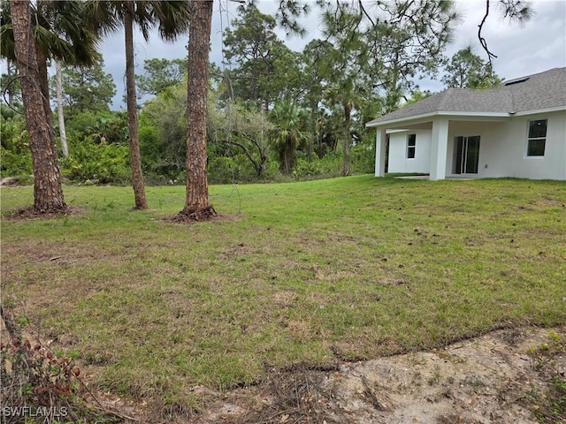 view of yard