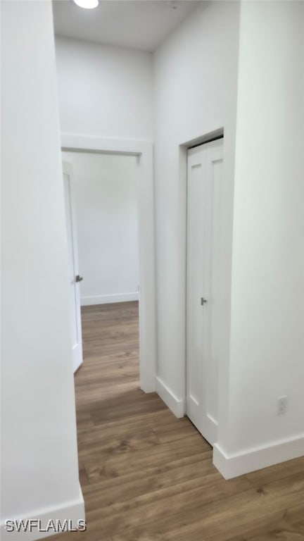5005 Eifel Ln, Labelle, FL 33935 - hall with wood finished floors