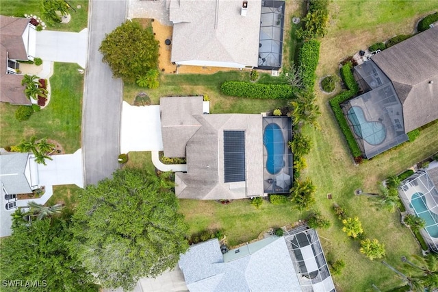 3701 Bali Ln, Estero, FL 33928 - drone / aerial view with a residential view