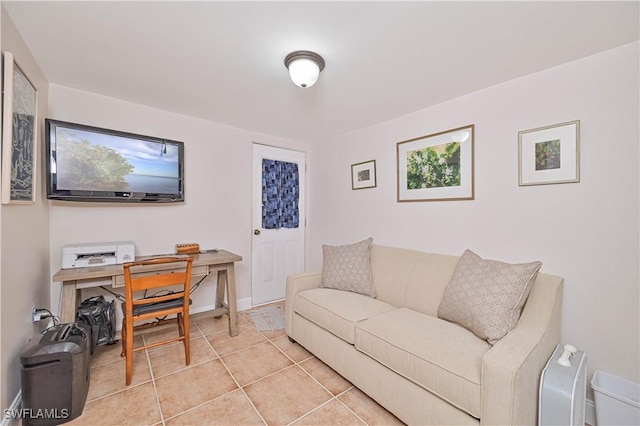 231 Kingston Dr, Fort Myers, FL 33905 - living room with light tile patterned floors