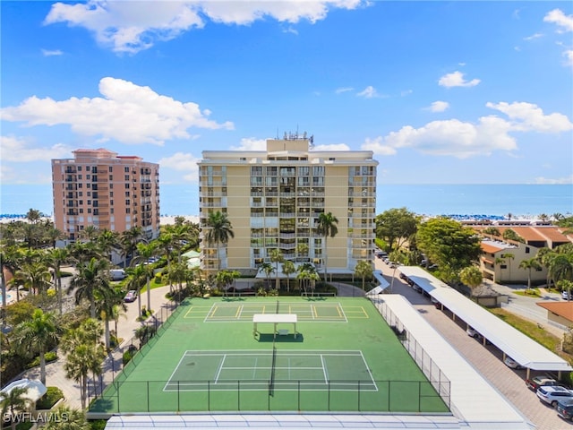 520 S Collier Blvd Unit 706, Marco Island, FL 34145 - view of apartment building / complex with a water view