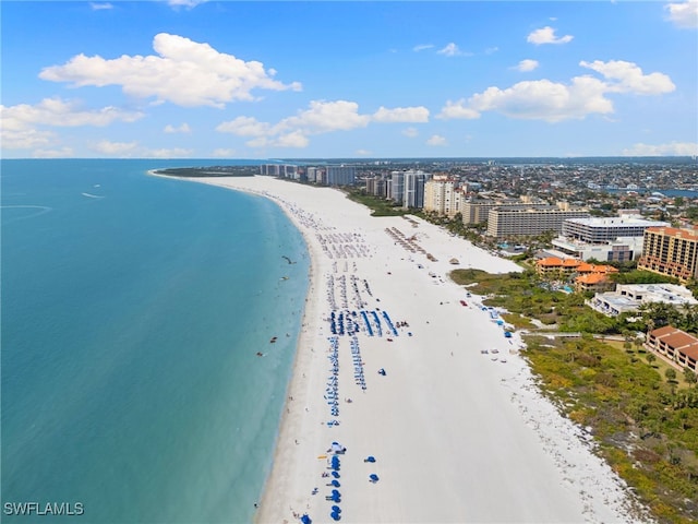 520 S Collier Blvd Unit 706, Marco Island, FL 34145 - view of urban area featuring waterfront with a beach