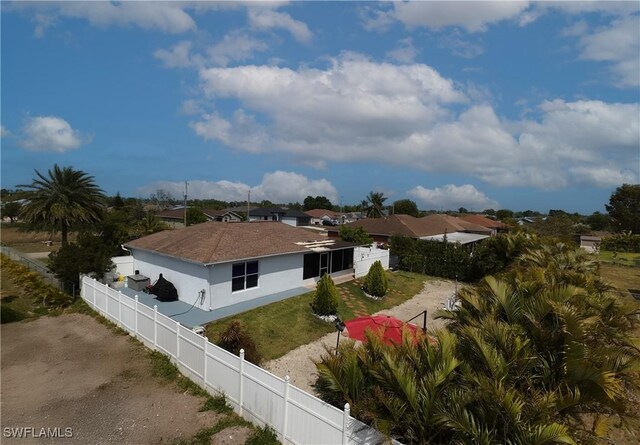 drone / aerial view