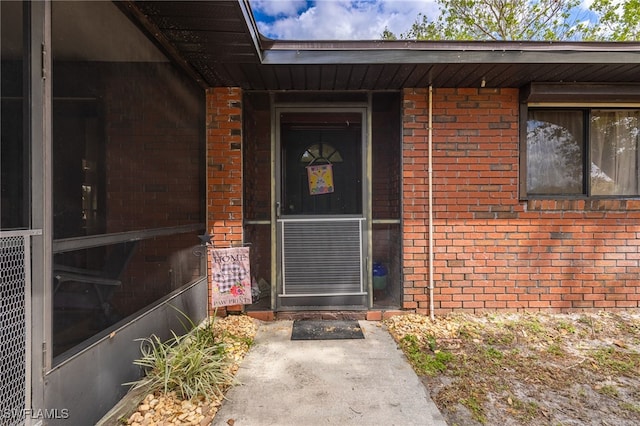 310 Trader Rd, Fort Denaud, FL 33935 - property entrance with brick siding