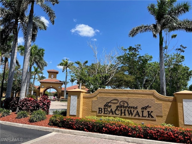 15585 Ocean Walk Cir Unit 216, Fort Myers, FL 33908 - view of community sign