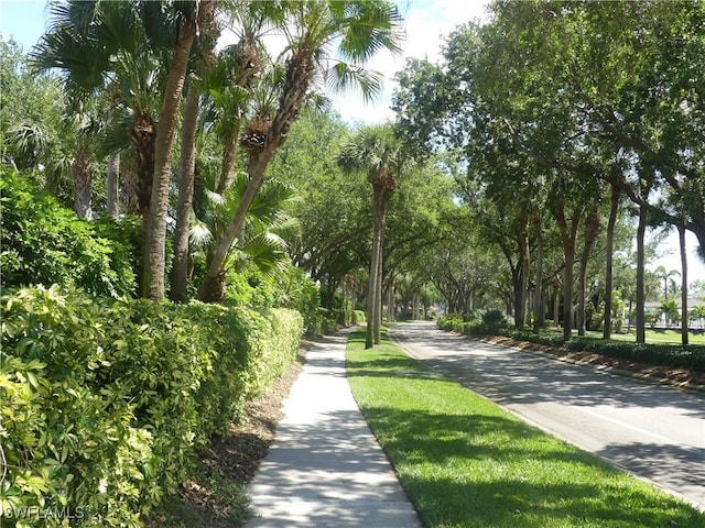 view of community